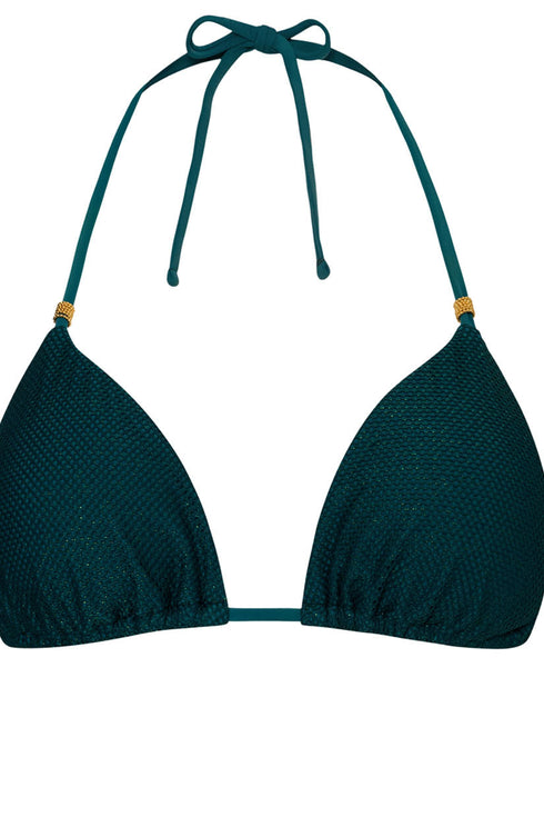 PQ Swim Bejeweled Tri Top